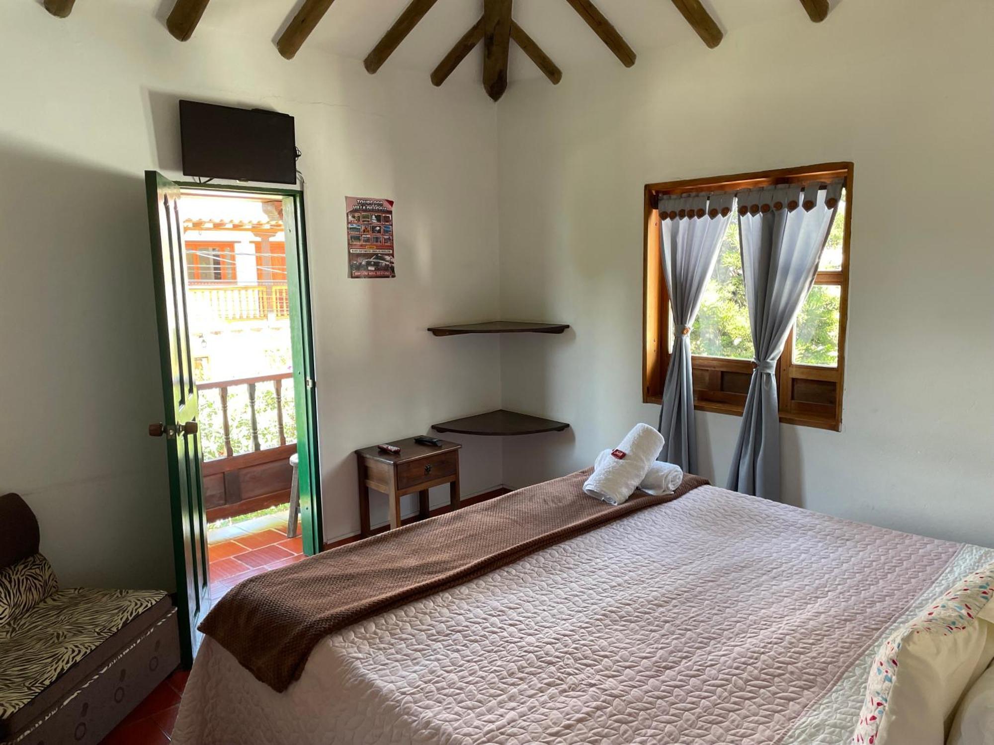 Hostal El Pino Villa de Leyva Eksteriør billede