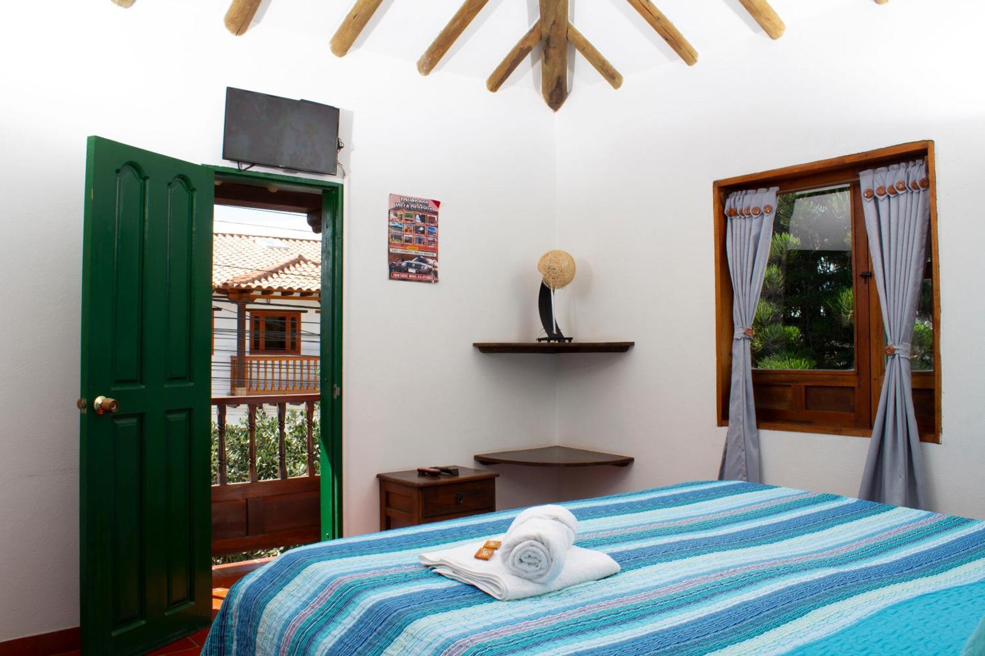 Hostal El Pino Villa de Leyva Eksteriør billede